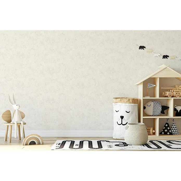 Tadessi Vliestapete M1-No.1022 - Creme, Uni, 10,05 x 0,53 m