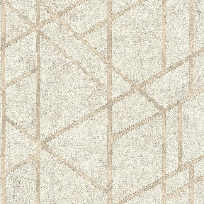 Tadessi Vliestapete M1-No.289 - Creme, Grafisch, 10,05 x 0,53 m