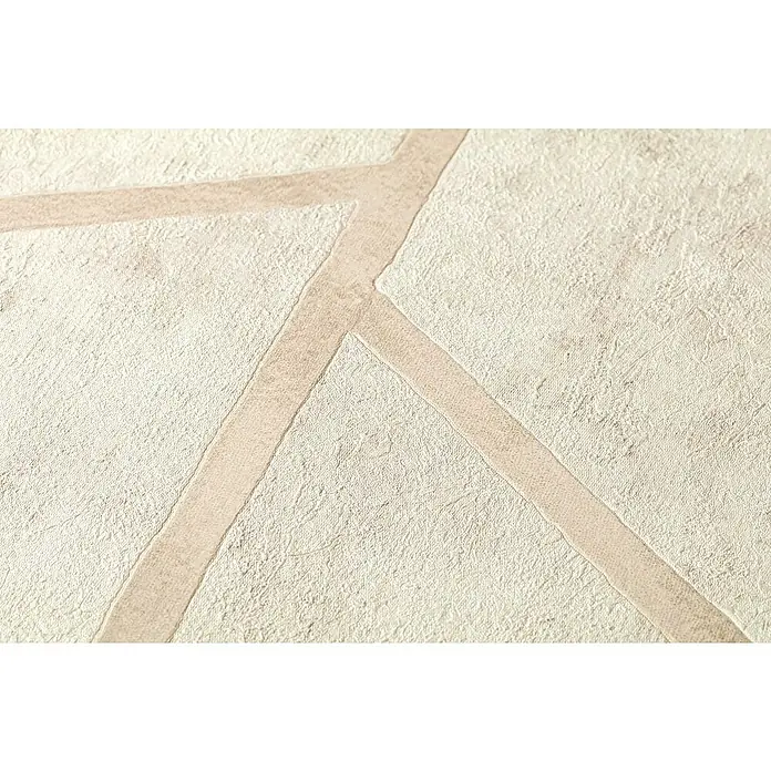 Tadessi Vliestapete M1-No.289 - Creme, Grafisch, 10,05 x 0,53 m