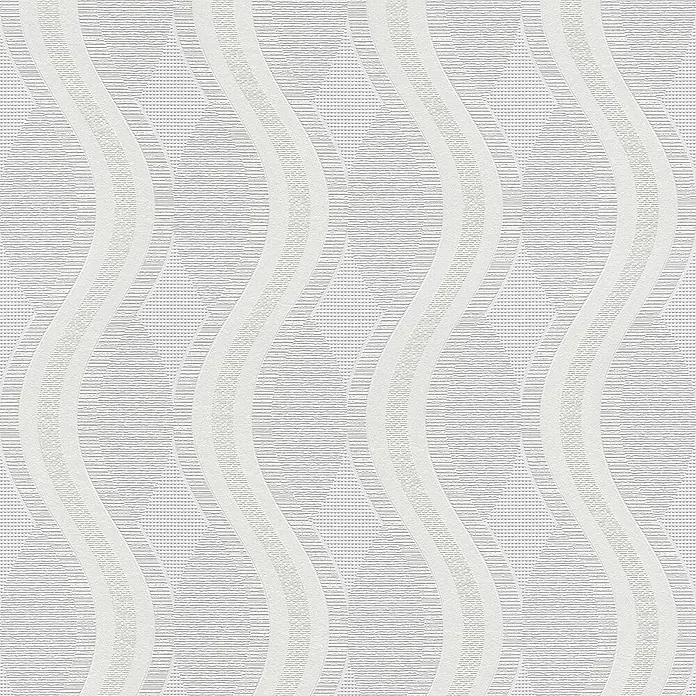 Tadessi Vliestapete M1-No.2058 - Weiß, Uni, 10,05 x 0,53 m