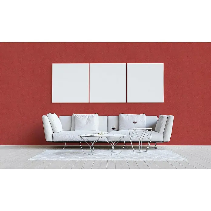 Tadessi Vliestapete M1-No.1926 - Rot, Uni, 10,05 x 0,53 m