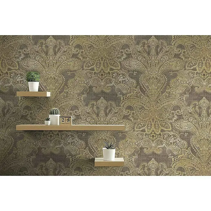 Tadessi Vliestapete M1-No.4362 - Braun, Ornament, 10,05 x 0,53 m