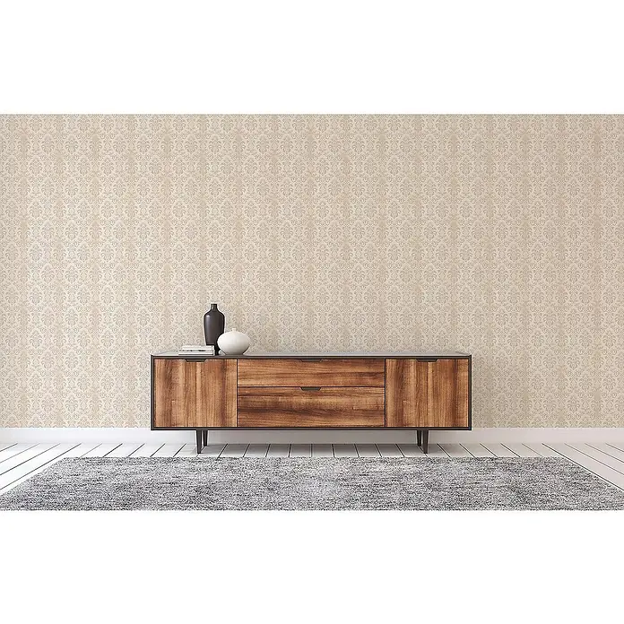 Tadessi Vliestapete M1-No.2418 - Creme, Ornament, 10,05 x 0,53 m