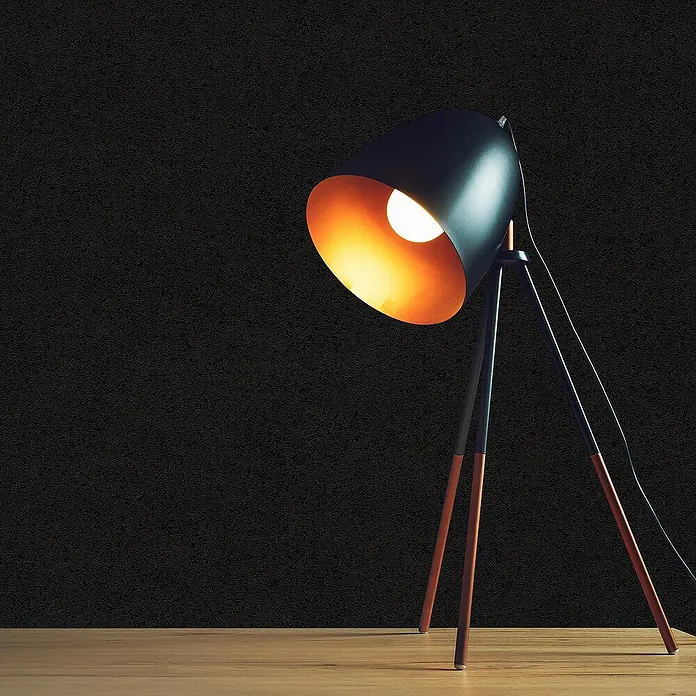 Tadessi Vliestapete M1-No.1264 - Schwarz, Uni, 10,05 x 0,7 m