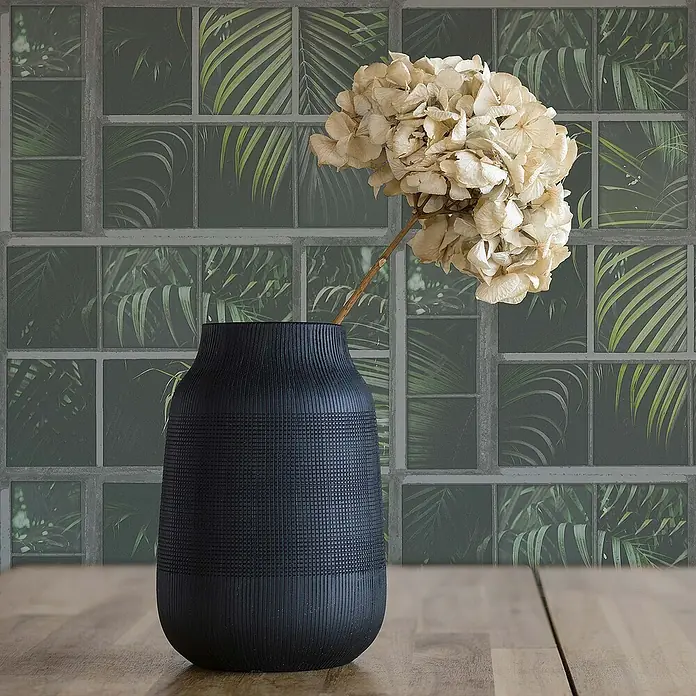 Tadessi Vliestapete M1-No.540 - Grau, Floral, 10,05 x 0,53 m