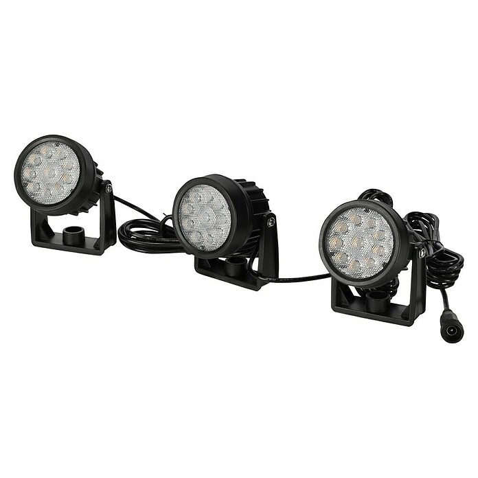 BAUHAUS Set solarnih svetilk  (3 W, Črna, IP44, 150 lm) | Solarne svetilke | Zunanja svetila | Elektro in svetila | Izdelki | BAUHAUS