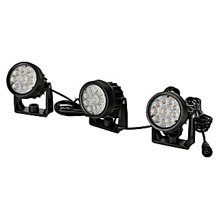 BAUHAUS Set solarnih svjetiljki (3 W, Crna, IP44, 150 lm)