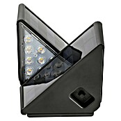 BAUHAUS Set solarlampen Trapverlichting (l x b x h: 9 cm x 9 cm x 4,8 m, Zwart, IP54, 8 lm) | BAUHAUS