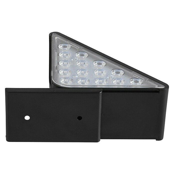 BAUHAUS Set solarlampen Trapverlichting (l x b x h: 9 cm x 9 cm x 4,8 m, Zwart, IP54, 8 lm) | BAUHAUS