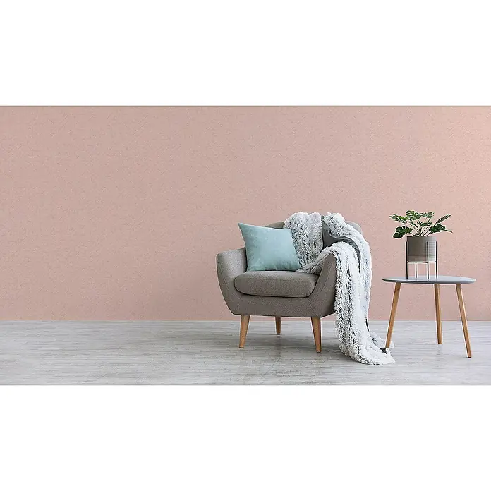 Tadessi Vliestapete M1-No.2981 - Rosa, Uni, 10,05 x 0,53 m