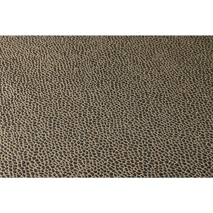 Tadessi Vliestapete M1-No.2869 - Schwarz, Sonstiges, 10,05 x 0,53 m - Strukturiertes Kunstleder mit beigem Grund und kleinen, dunklen, unregelmäßigen Noppen.