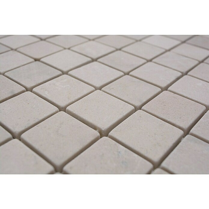 Mozaik pločica (30,5 x 30,5 cm, Beige, Mat)