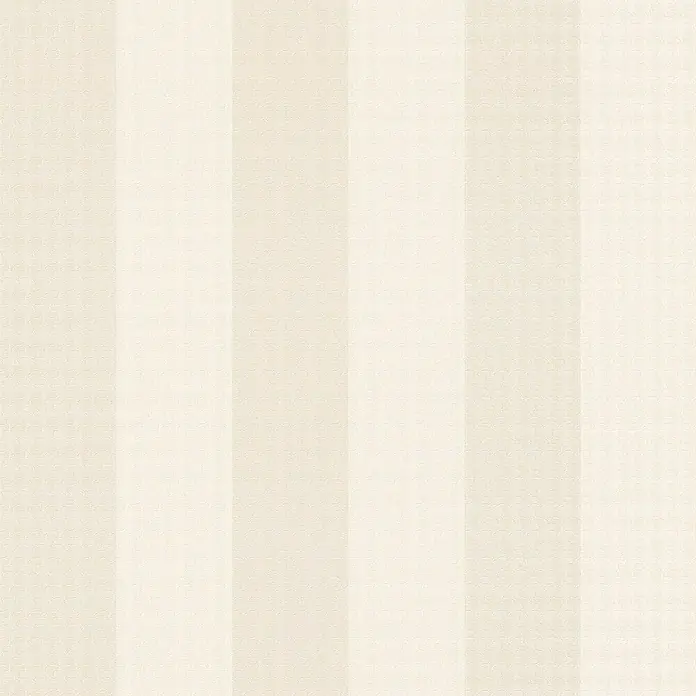 Tadessi Vliestapete M1-No.597 - Creme, Streifen, 10,05 x 0,53 m - Cremefarbene Tapete mit abwechselnd strukturierten und glatten vertikalen Streifen.