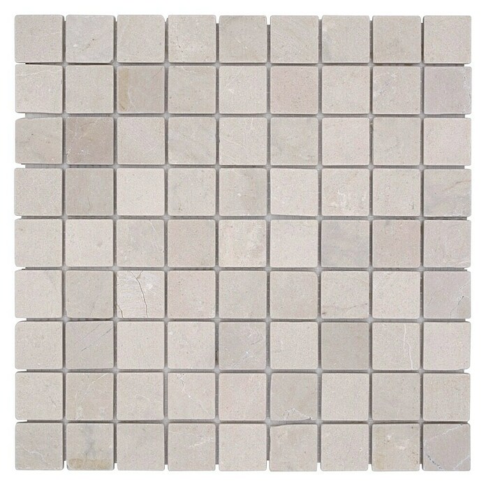 Mozaik pločica (30,5 x 30,5 cm, Beige, Mat)