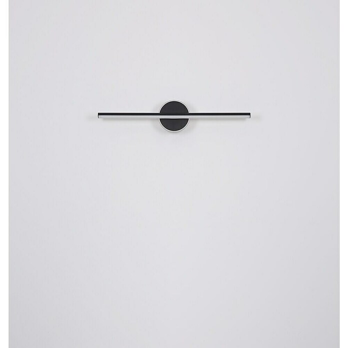 Globo LED-Wandleuchte Pepe (10 W, B x H: 608 x 130 mm, Schwarz, Neutralweiß) | BAUHAUS