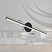 Globo LED-Wandleuchte Pepe (10 W, B x H: 608 x 130 mm, Schwarz, Neutralweiß) | BAUHAUS