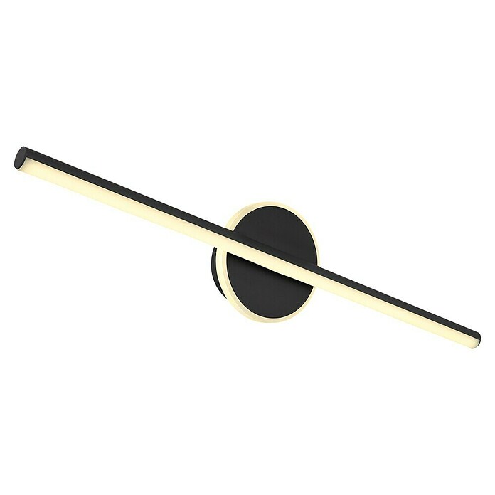 Globo LED-Wandleuchte Pepe (10 W, B x H: 608 x 130 mm, Schwarz, Neutralweiß) | BAUHAUS