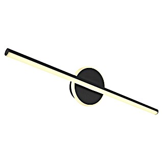 Globo LED-Wandleuchte Pepe (10 W, B x H: 608 x 130 mm, Schwarz, Neutralweiß)