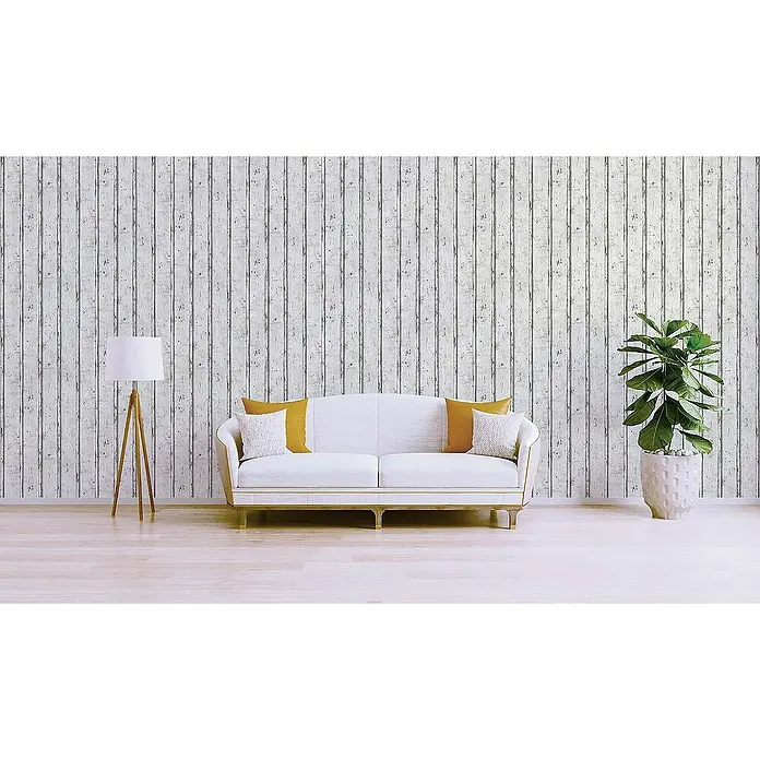 Tadessi Vliestapete M1-No.899 - Creme, Holzoptik, 10,05 x 0,53 m