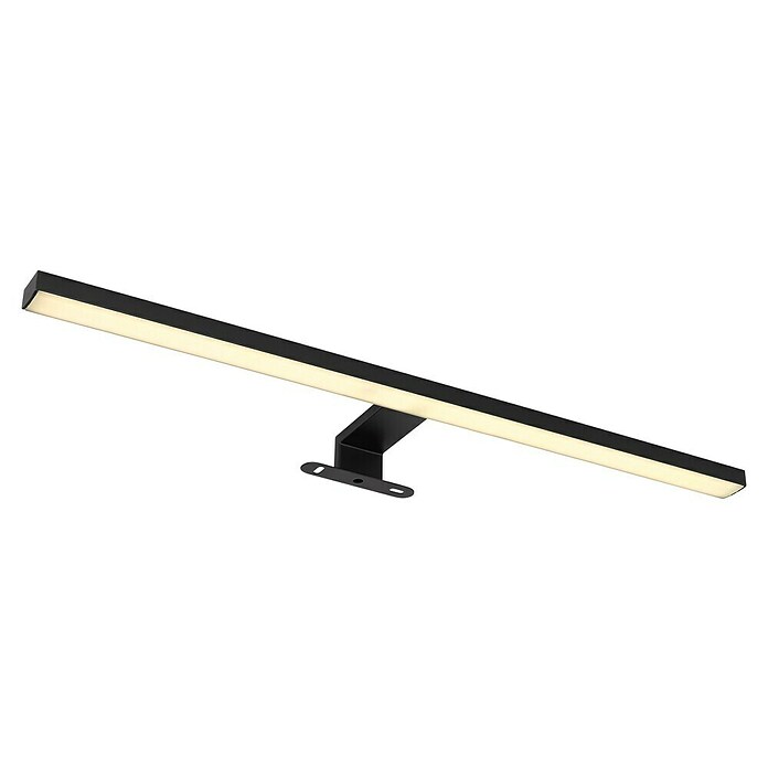Globo LED-Wandleuchte Jaime (12 W, B x H: 600 x 40 mm, Schwarz, Neutralweiß) | BAUHAUS