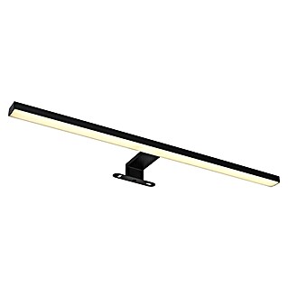 Globo LED-Wandleuchte Jaime (12 W, B x H: 600 x 40 mm, Schwarz, Neutralweiß)