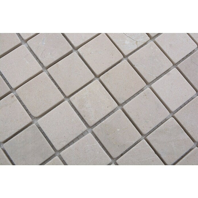 Mozaik pločica (30,5 x 30,5 cm, Beige, Mat)