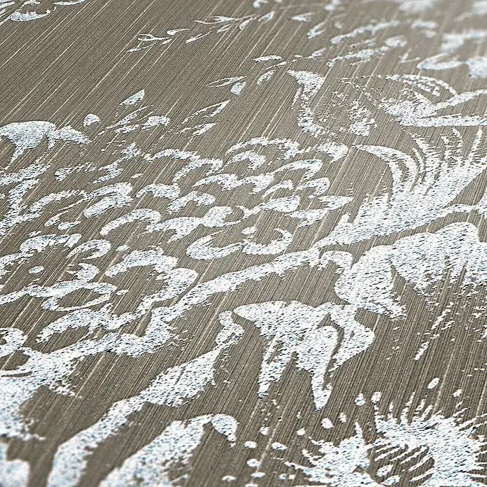 Tadessi Vliestapete M1-No.2166 - Braun, Floral, 10,05 x 0,53 m