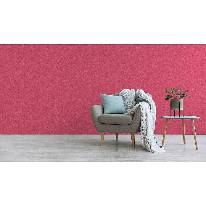 Tadessi Vliestapete M1-No.3307 - Rosa, Uni, 10,05 x 0,53 m