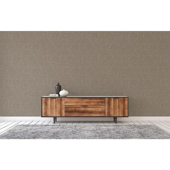 Tadessi Vliestapete M1-No.3446 - Braun, Grafisch, 10,05 x 0,53 m