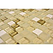 Mozaik pločica Quadrat Crystal Mix XCM M910  (30,5 x 32,2 cm, Bijele boje, Sjaj) | BAUHAUS