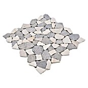 Mozaik pločica (31,6 x 31,6 cm, Siva, Mat)