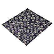 Mozaik pločica Quadrat Crystal Mix XCM M970  (30,5 x 32,2 cm, Lila, Sjaj) | BAUHAUS