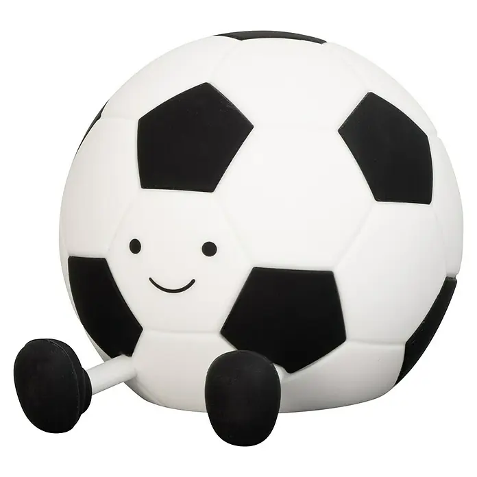 FHL easy LED-Nachtlicht Kalle - 0,4 W, L x B x H: 14 x 11,5 x 10,5 cm, Warmweiß, Fußball Kalle - Niedlicher Fußball mit einem freundlichen Gesicht und kleinen Beinen. Eine charmante Ergänzung für jedes Kinderzimmer.