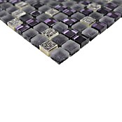 Mozaik pločica Quadrat Crystal Mix XCM M970  (30,5 x 32,2 cm, Lila, Sjaj) | BAUHAUS