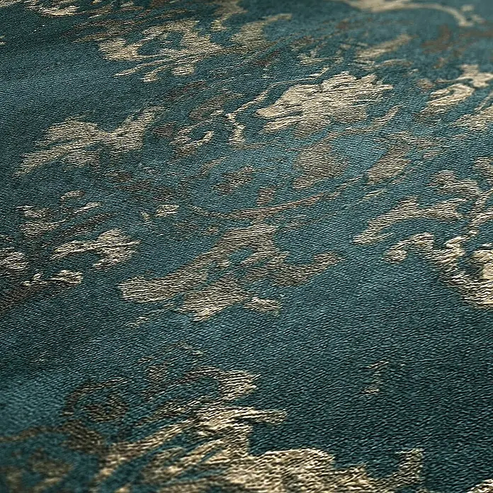 Tadessi Vliestapete M1-No.1849 - Blau, Ornament, 10,05 x 0,53 m