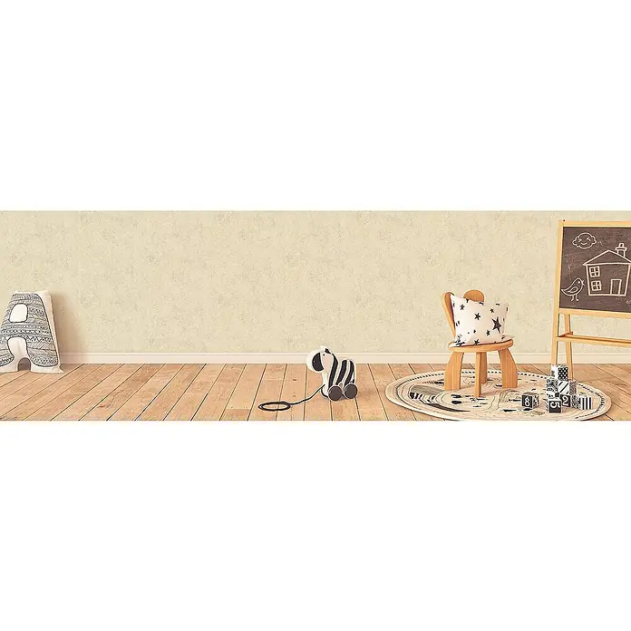 Tadessi Vliestapete M1-No.1072 - Creme, Uni, 10,05 x 0,53 m