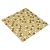 Mozaik pločica Quadrat Crystal Mix XCM M910  (30,5 x 32,2 cm, Bijele boje, Sjaj) | BAUHAUS