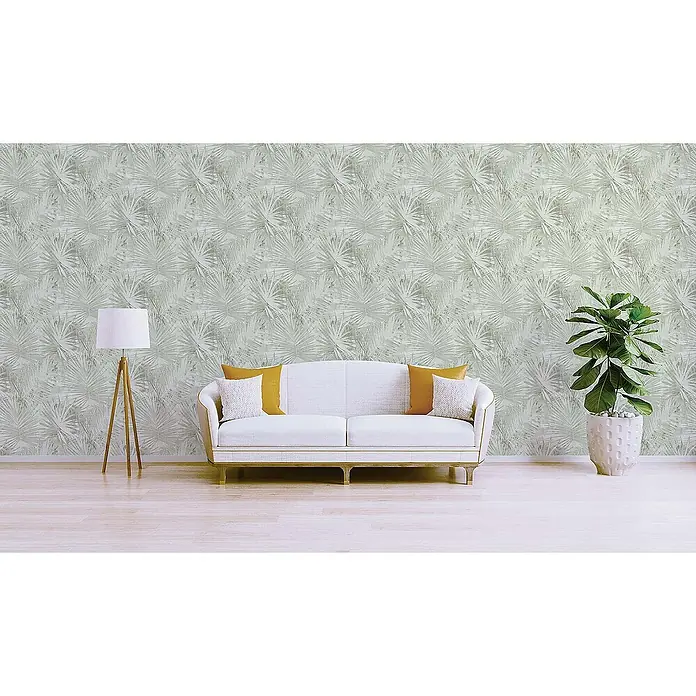 Tadessi Vliestapete M1-No.191 - Creme, Floral, 10,05 x 0,53 m