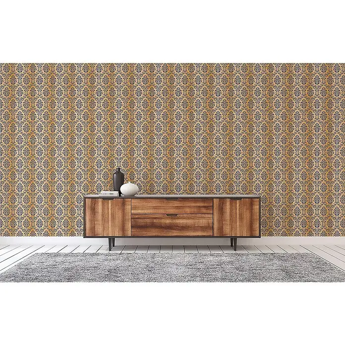 Tadessi Vliestapete M1-No.2419 - Braun, Ornament, 10,05 x 0,53 m