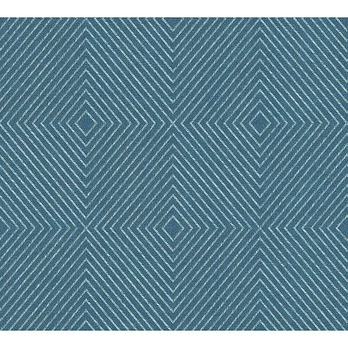 Tadessi Vliestapete M1-No.1586 - Blau, Grafisch, 10,05 x 0,53 m