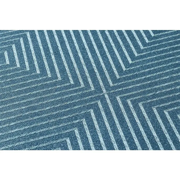 Tadessi Vliestapete M1-No.1586 - Blau, Grafisch, 10,05 x 0,53 m