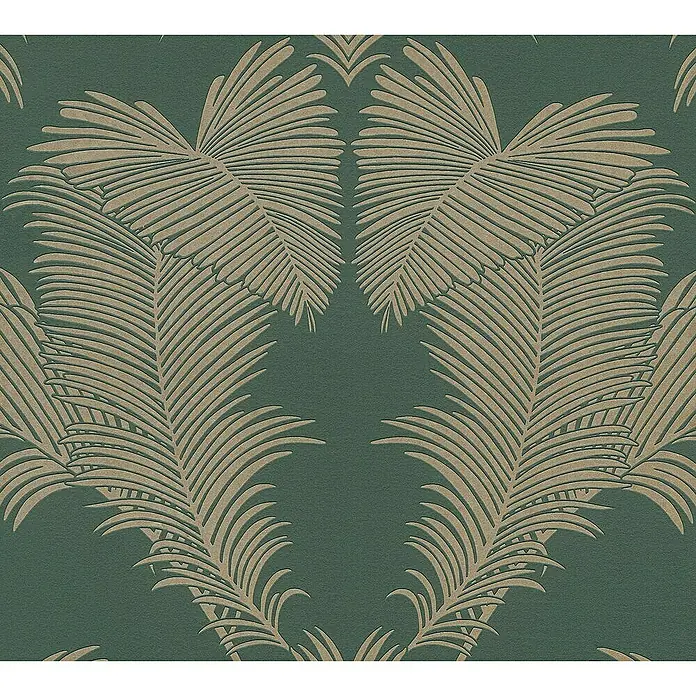 Tadessi Vliestapete M1-No.1692 - Grün, Floral, 10,05 x 0,53 m