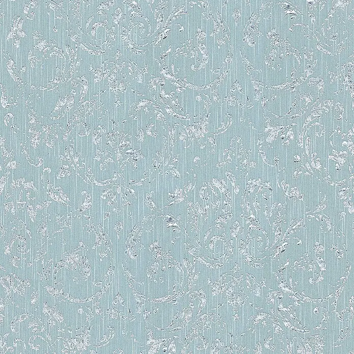 Tadessi Vliestapete M1-No.2185 - Blau, Ornament, 10,05 x 0,53 m