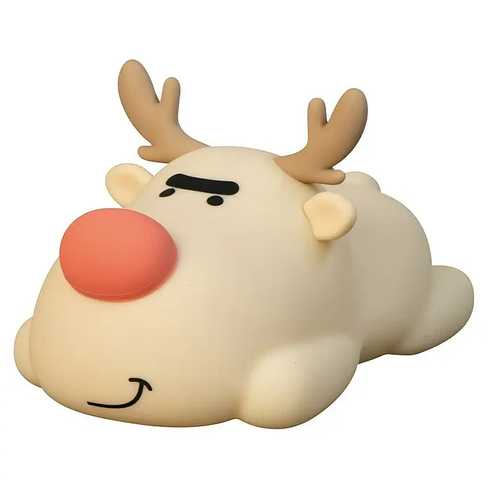 FHL easy LED-Nachtlicht Rudi - L x B x H: 16 x 10,5 x 9,8 cm, Warmweiß, Rentier Rudi - Niedliches Rudolph das Rentier Nachtlicht, das warm leuchtet. Ideal für Kinderzimmer, um eine gemütliche Atmosphäre zu schaffen.