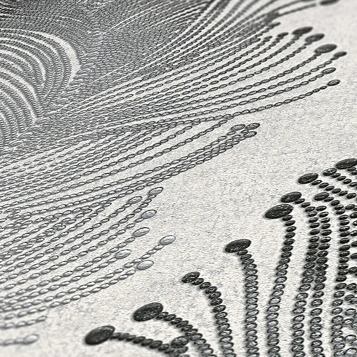 Tadessi Vliestapete M1-No.3832 - Grau, Grafisch, 10,05 x 0,53 m