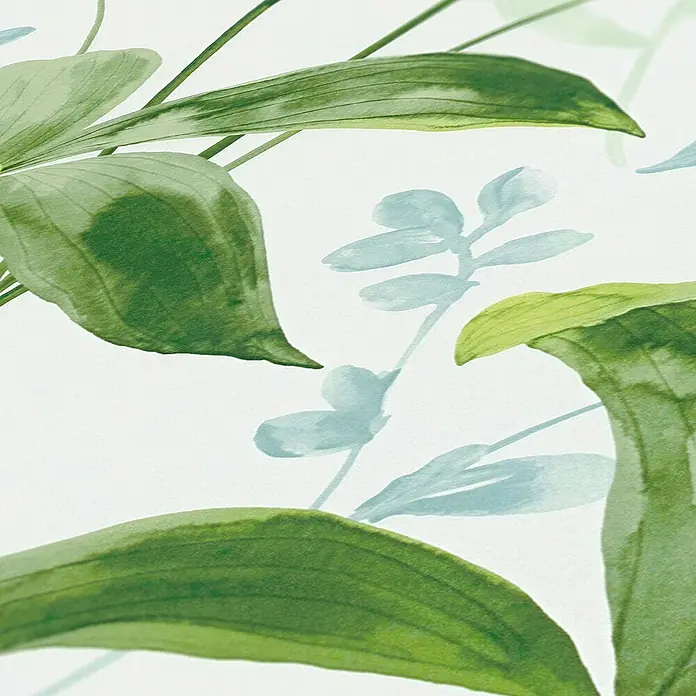 Tadessi Vliestapete M1-No.531 - Weiß, Floral, 10,05 x 0,53 m