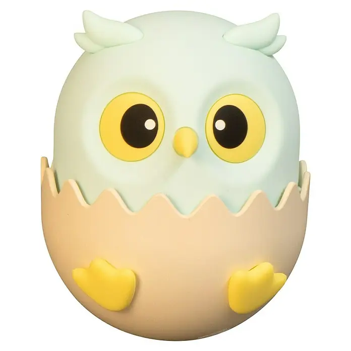 FHL easy LED-Nachtlicht Ella - 0,8 W, L x B x H: 11,5 x 9,5 x 12 cm, RGBW, Küken Ella - Niedliche Eulenlampe in Eierschale. Ideal als Nachtlicht im Kinderzimmer, spendet sanftes Licht und sorgt für eine angenehme Atmosphäre.