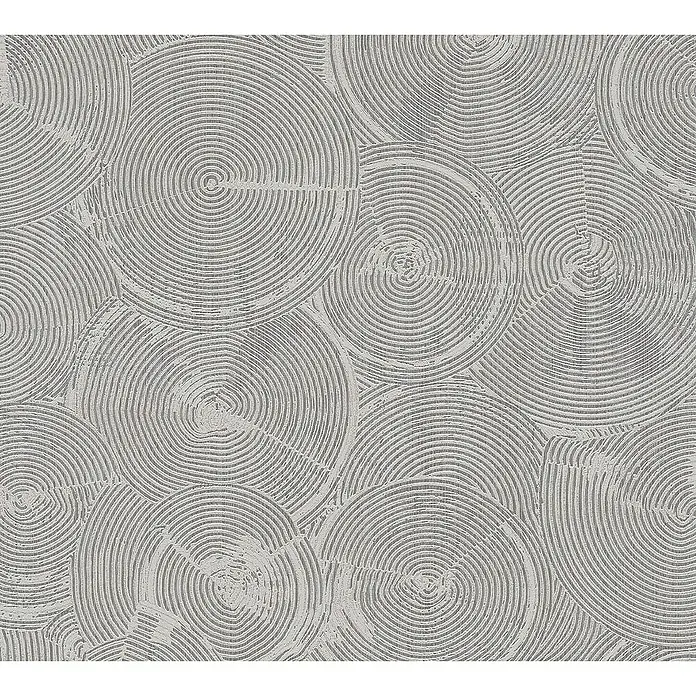 Tadessi Vliestapete M1-No.1610 - Grau, Grafisch, 10,05 x 0,53 m