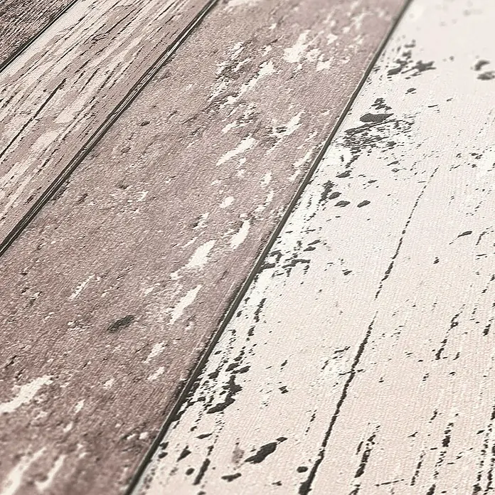 Tadessi Vliestapete M1-No.861 - Creme, Holzoptik, 10,05 x 0,53 m