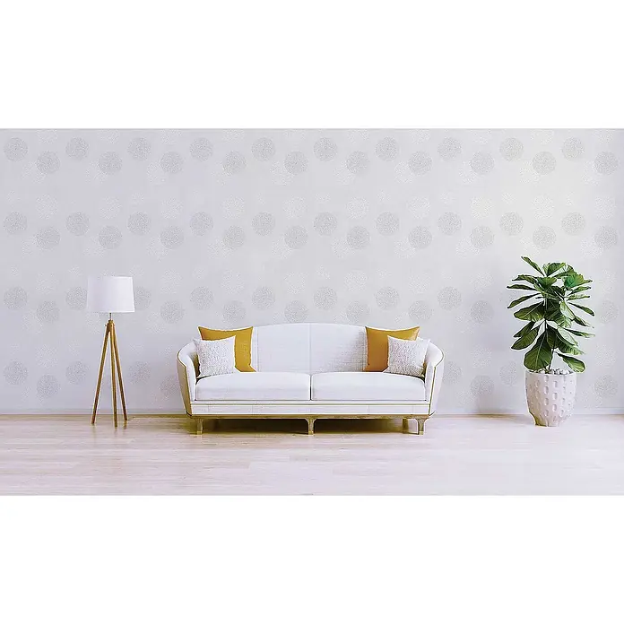 Tadessi Vliestapete M1-No.3723 - Creme, Grafisch, 10,05 x 0,53 m